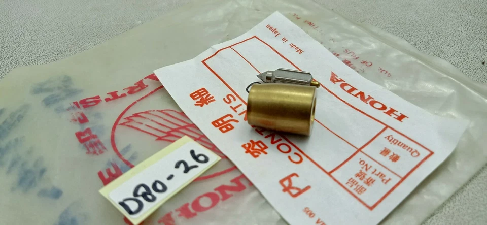 Aguja válvula flotador carburador Honda CB100 CB125 K4 K5 XL CB77 CD175 NUEVO DE STOCK Foto 4 de 4