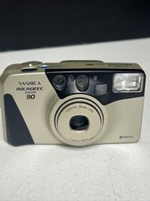 VTG Yashica Microtec Zoom 90 f38-90mm Film Camera For Parts Or Not Working