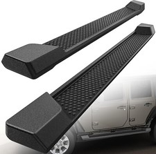 For 2007-2018 Jeep Wrangler Jk 4 Door 6 Running Boards Nerf Bars Side Step Abs For 2007-2018 Jeep Wrangler Jk 4 Door 6 Running Boards Nerf Bars Side Step Abs