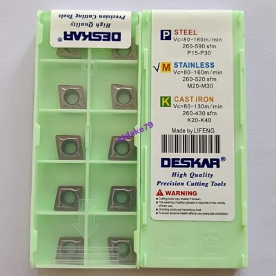 CCMT09T308 LF6118 DESKAR, Tools CNC blade Carbide inserts Original 30pcs