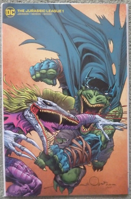 JURASSIC LEAGUE #1 SIMONSON 1:25 VARIANT..JOHNSON..DC 2022 1ST PRINT..VFN