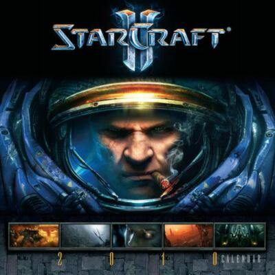 Starcraft II by Blizzard Entertainment Staff (2009, Calendar) Brand New Sealed