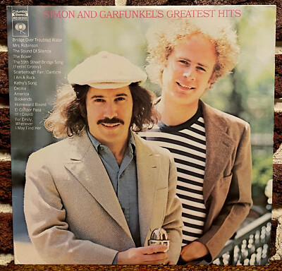 Vtg 70s SIMON & GARFUNKEL Album GREATEST HITS Vinyl RECORD Lp OG