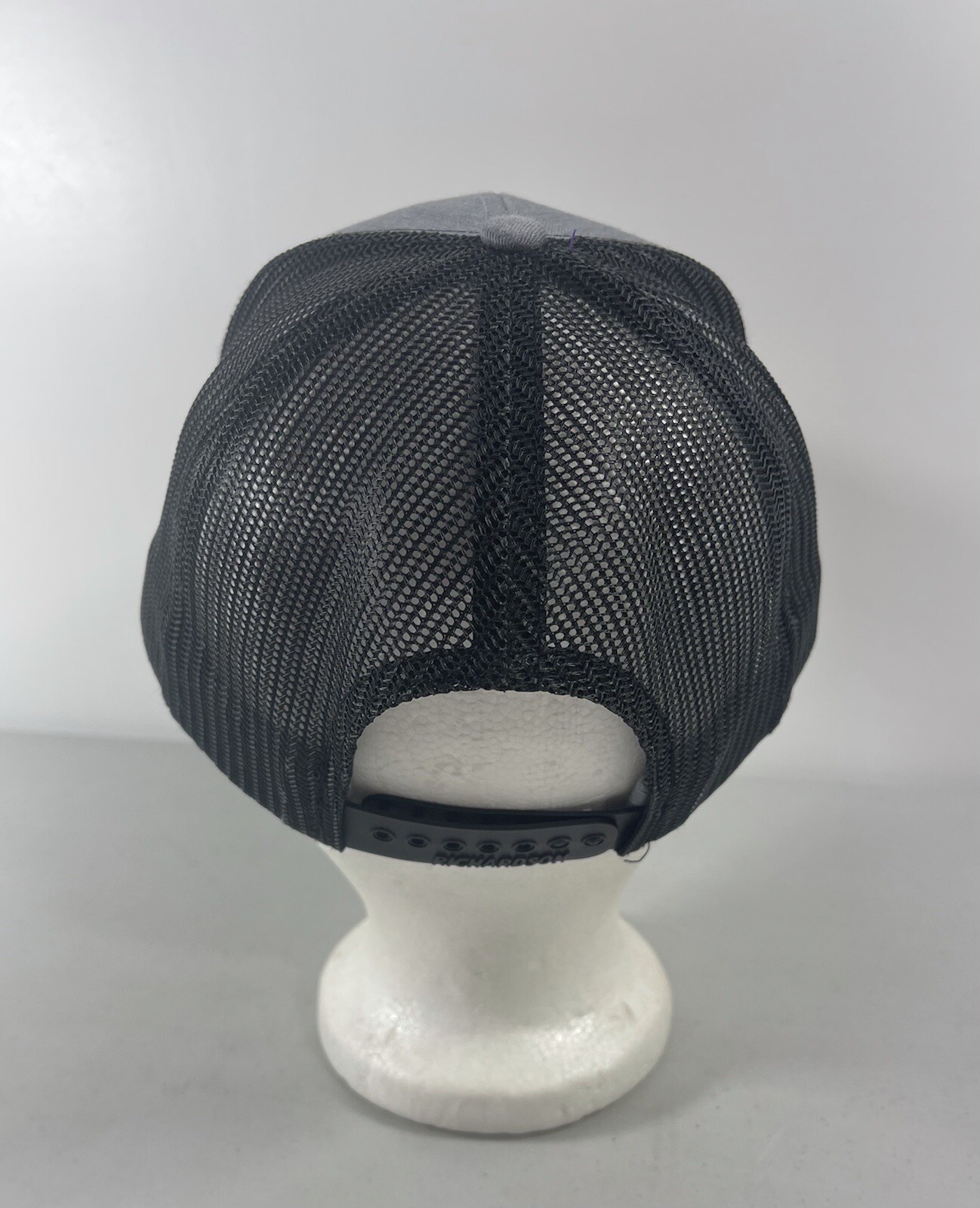 Pharm To Table Gray Black Adjustable Trucker Hat … - image 4