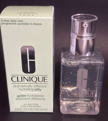 Clinique Dramatically Different Hydrating Jelly Anti-Pollution 125ml 4.2oz nib