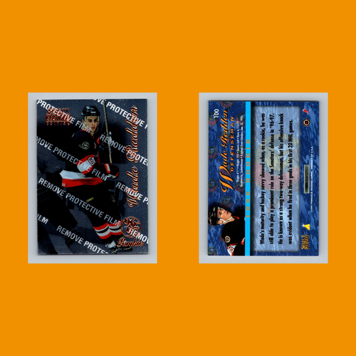 Wade Redden #100 1996 Select Certified Ottawa Senators Hockey Card NHL NM - Picture 3 of 3
