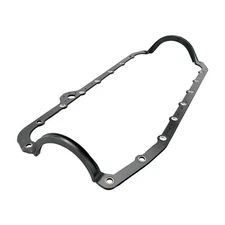 1980-86 SB Chevy 305 350 Rubber 1 Piece Oil Pan Gasket Passenger Side Dipstick