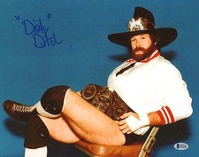 Dutch Mantell Signed 11x14 Photo BAS Beckett COA WWE NWA Belt Picture Autograph