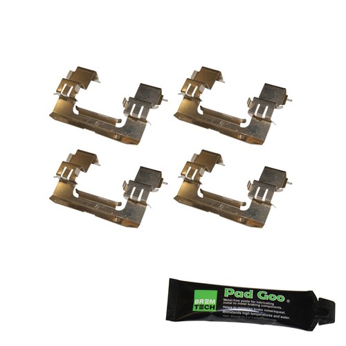 FRONT BRAKE PAD FITTING KIT SHIMS FITS NISSAN NAVARA D22 20012006