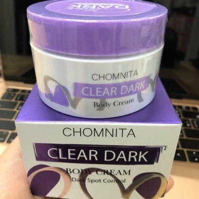 clear dark body cream