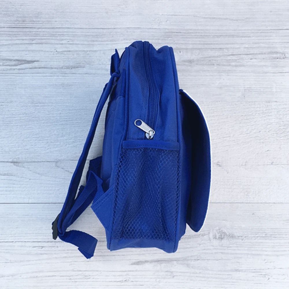 Safari top blue backpack