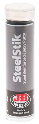 J-B Weld SteelStik Steel Reinforced EPOXY stick METAL Grey