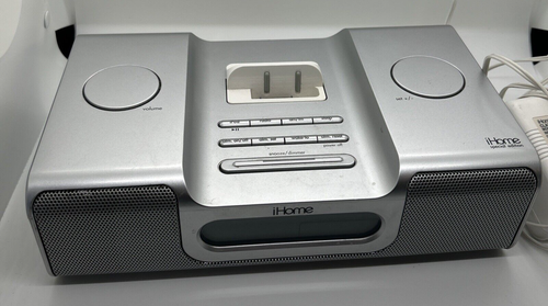 iHome iH3S iPod Clock Radio Dock Gray Special Edition