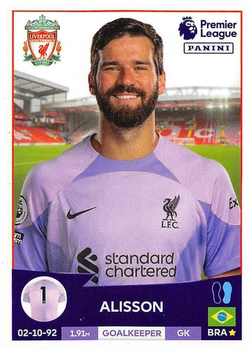 ADESIVO PANINI PREMIER LEAGUE 2023 - #226 - #433 EVERTON - MAN CITY 2022/23 - Foto 153 di 209