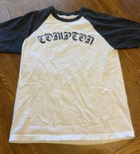 Compton California Vintage Black White Graphic Shirt Sz M