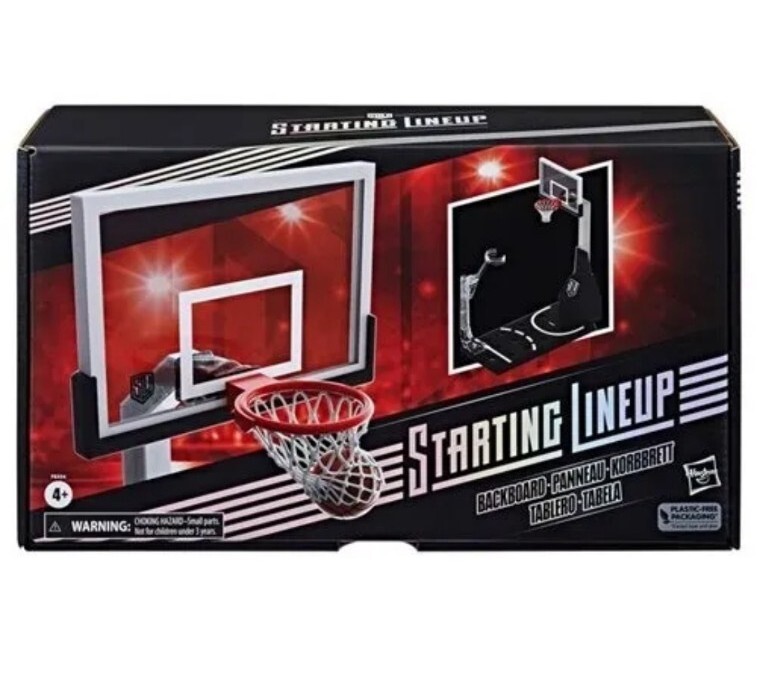 Starting Line-Up NBA Series 1 Backboard Basketball Hoop Set Starting Line-Up NBA Series 1 Backboard Basketball Hoop Set