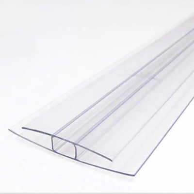 Thermoclear 2'' x 96'' x 1/4'' Polycarbonate Multi-Wall H-Channel New
