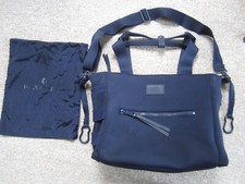 Dagne Dover Neoprene Diaper Tote Bag Blue With Dust Bag
