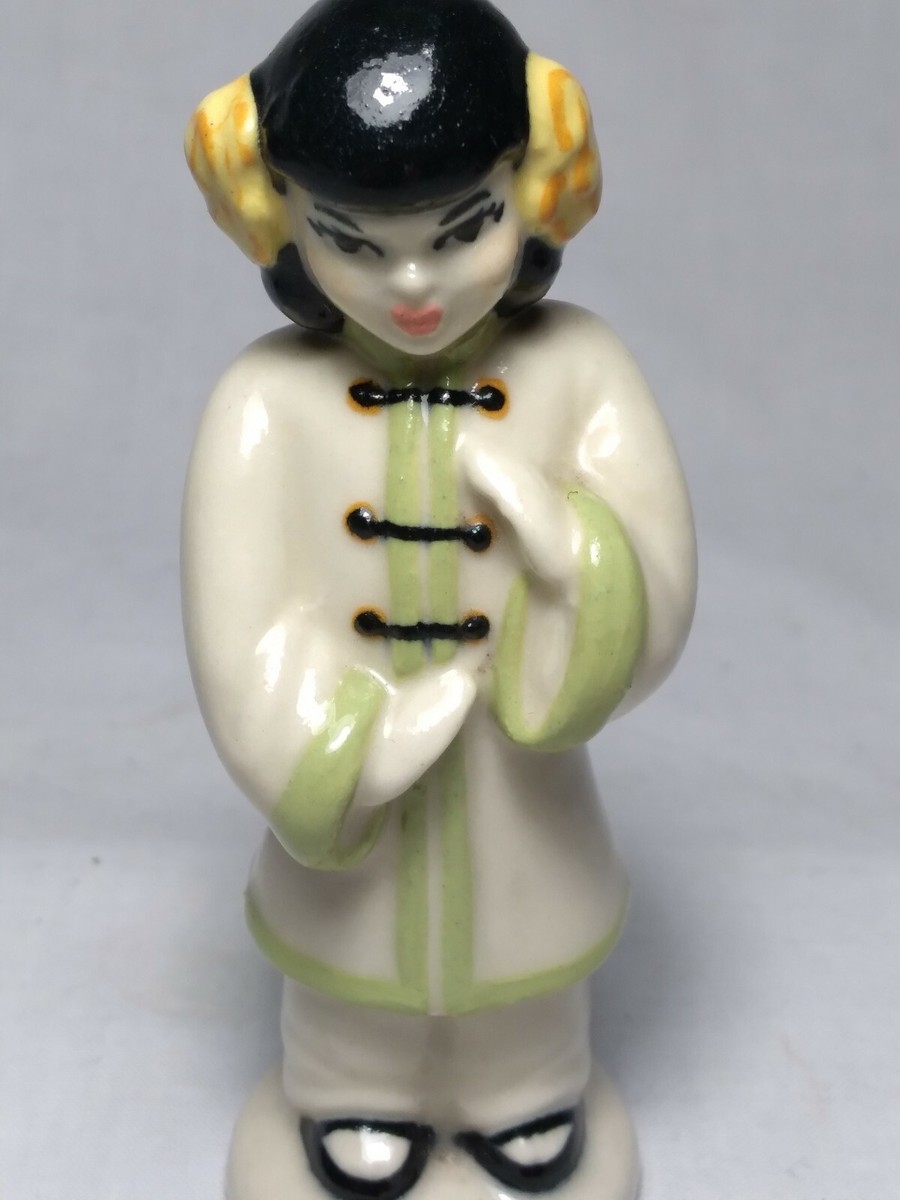 女の子の陶器フィギュア GIRL 昭和初期モデル 女の子の陶器フィギュア GIRL 昭和初期モデル