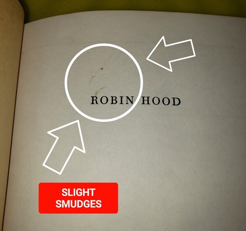 1952 Robin Hood The Last of the Mohicans James Cooper J.J. Little Book vintage - Picture 9 of 20