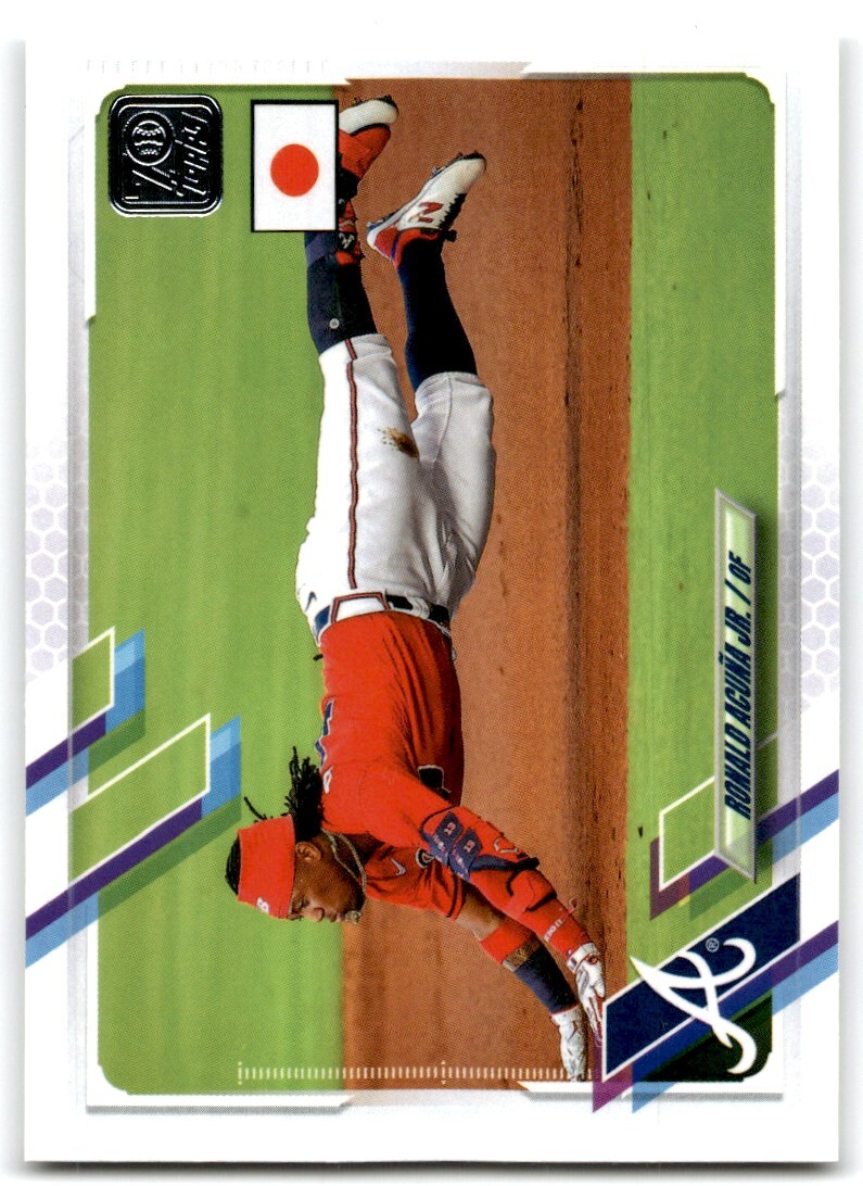 2021 TOPPS JAPAN EDITION RONALD ACUÑA JR. ATLANTA BRAVES #50 | eBay