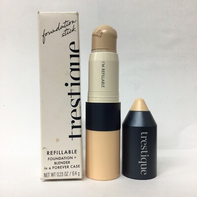 Trestique Refillable Foundation+Blender Cape Cod Stone 0.23oz.