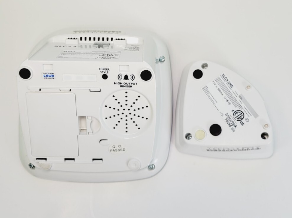 Clarity XLC3.4 Amplified Cordless Phone with Extra 3.5+Handset Needs Batteries eBay