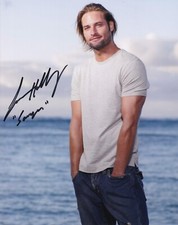JOSH HOLLOWAY signed autograph 20x25cm LOST in person autograph COA