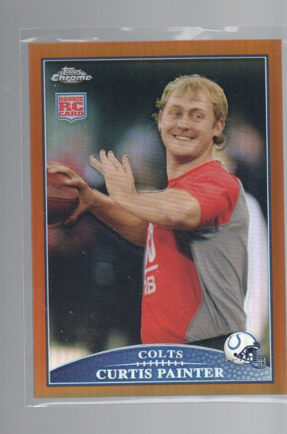 Curtis Painter Topps Chrome #TC138 Copper Refractor