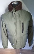 Billabong Green Corduroy Collar Bomber Style Short Jacket Coat Womens Size Small