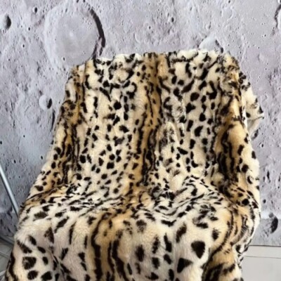 Rabbit Fur Plate Fur Blanket Large Size  DIY Clothes Sofa Cushion Parka Lining