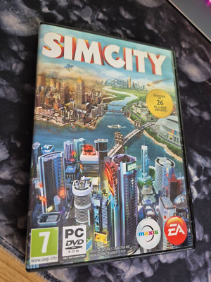 pc cd-rom ea simcity- 2013