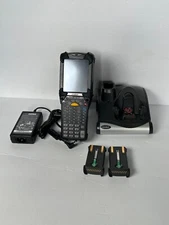 SYMBOL MOTOROLA MC9200 MC92N0 MOBILE HANDHELD COMPUTER With Charging station