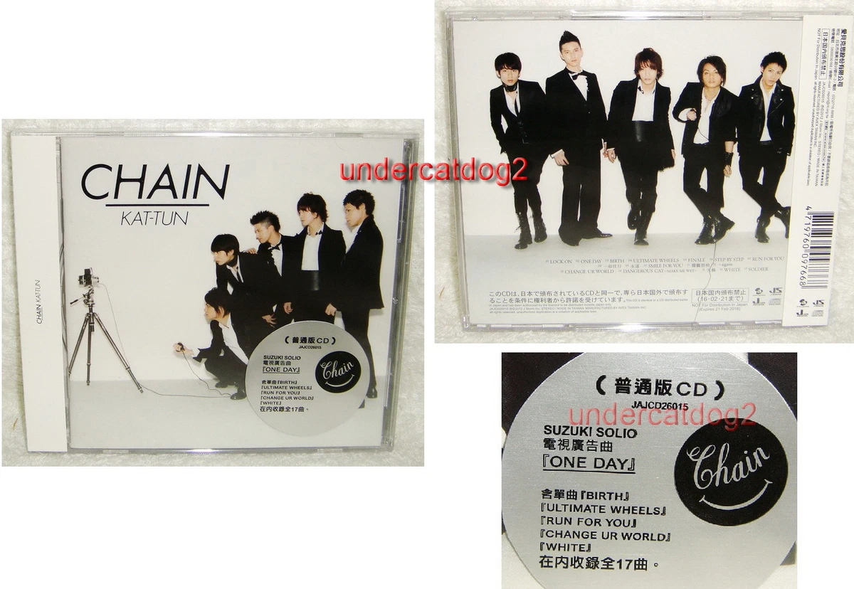 KAT-TUN Chain Taiwan CD only Ver.