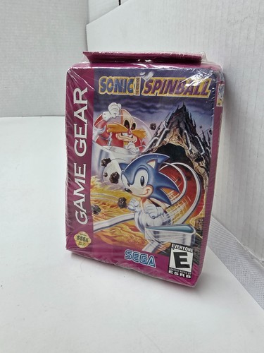 NEW Factory Sealed SONIC SPINBALL  for SEGA Game Gear Damaged box #A7 - Picture 1 of 11