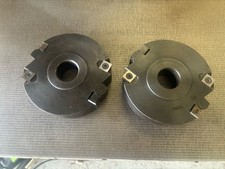 Pair Of Whitehill Rebate/Tenon Blocks. 125x30x30mm. Spindle Moulder Tooling