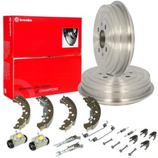 BREMBO Bremstrommel Bremsbacken Rep-Satz für FIAT 500 PANDA 312 YPSILON LANCIA