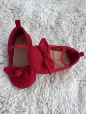 Girls US Size 4 Red Dress Shoes