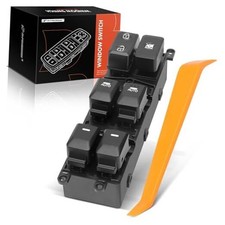 Front Driver Side Master Power Window Switch - Compatible with Kia Forte 2013