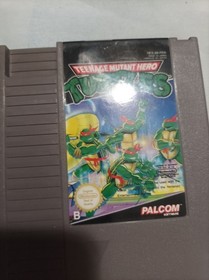 Ancienne Cartouche Jeu Nintendo Nes Teenager Mutant Hero Turtles 1985 Placom B