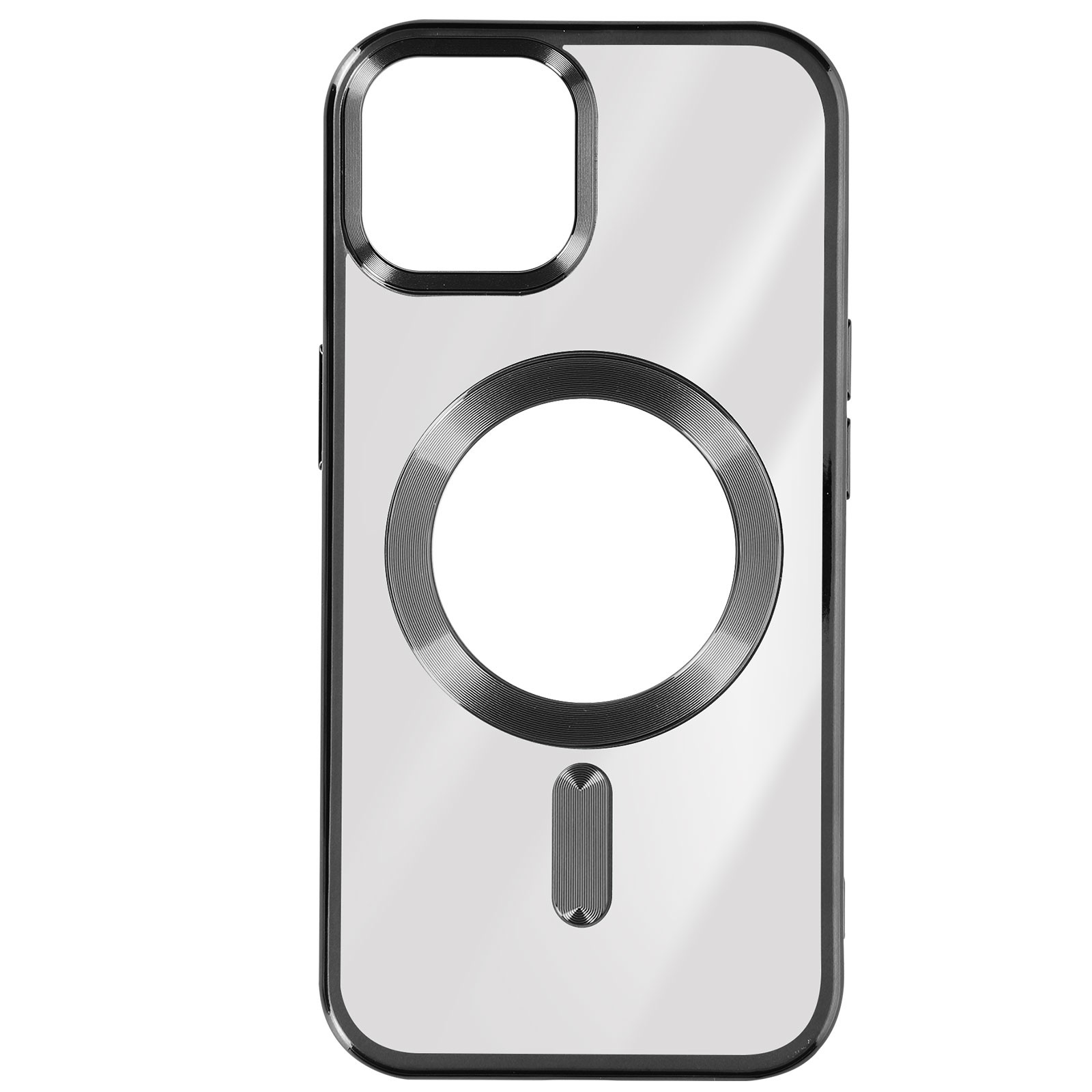 Coque silicone chromé iPhone 15 Avizar pour protection au quotidien