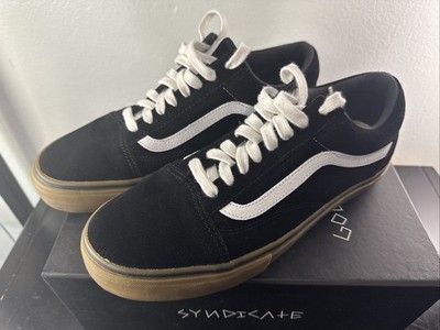 Sz 9 Golf Wang x Vans Syndicate Old Skool Pro Black/Gum Bottom