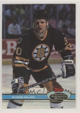 1991-92 Topps Stadium Club Chris Nilan #244 03ew