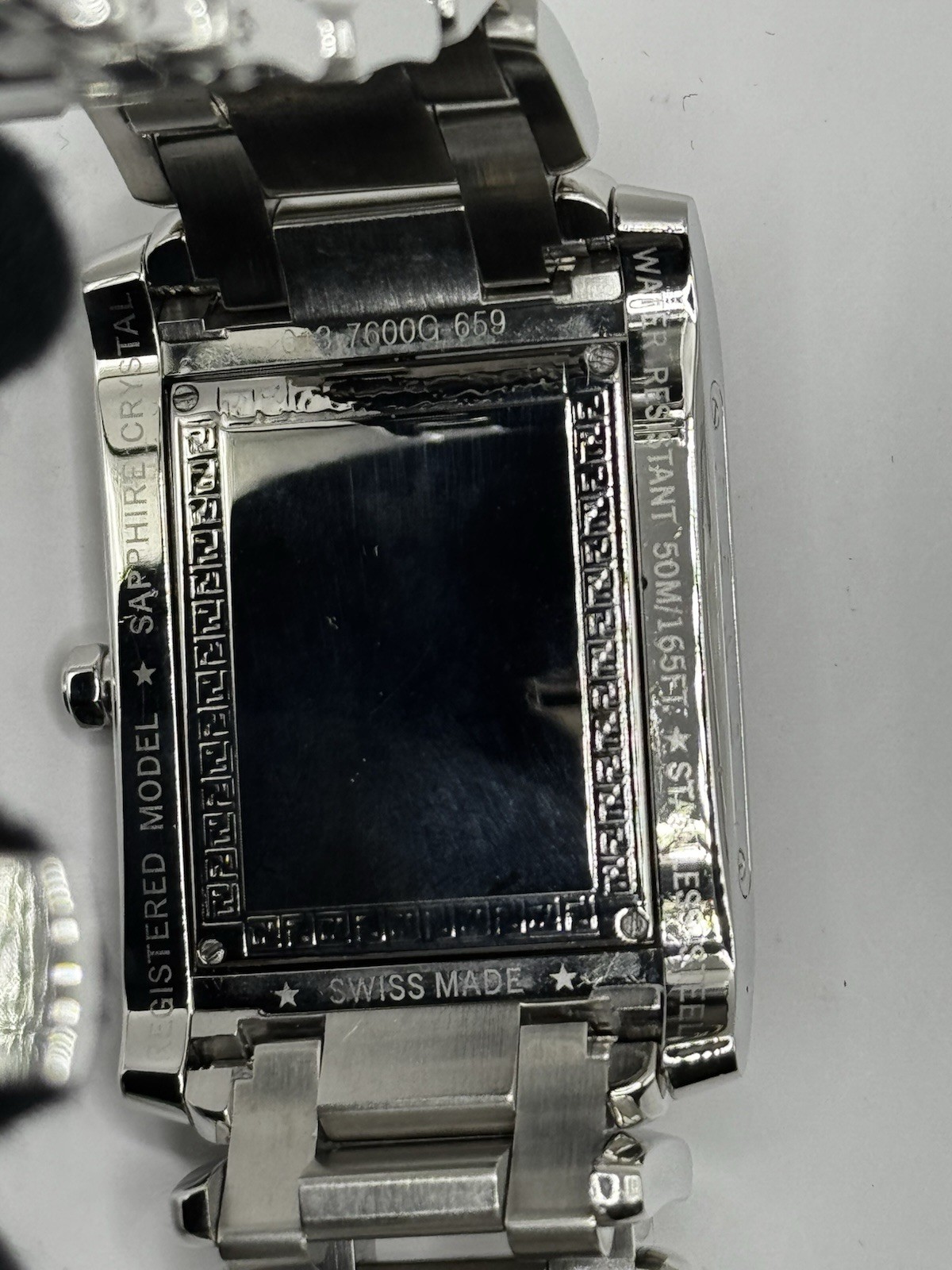 Fendi Loop Stainless Steel Rectangular Watch - 37… - image 12