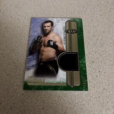 2017 UFC Knockout Luke Rockhold Tier One Green 50/50