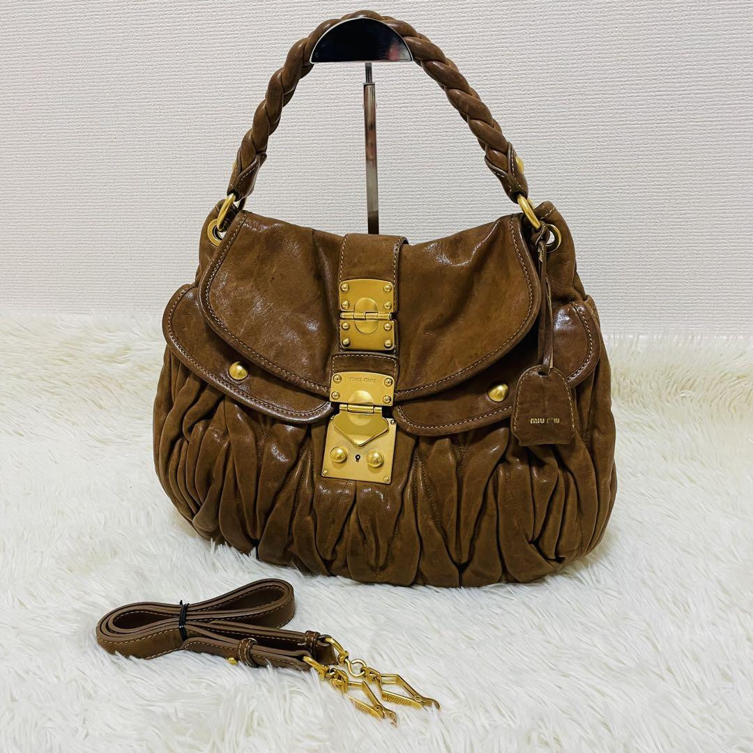 98aw archive miumiu design shoulder bag