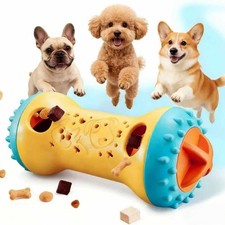 Interactive Dog Puzzle Toy Treat Dispenser Slow Feeder Adjustable Brain Game
