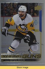 2018-19 Upper Deck Young Guns Silver Foil Zach Aston-Reese #496 READ 0iz