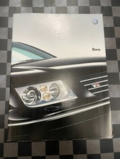 Volkswagen Bora V6 4motion V5 Sales Brochure Catalog Vw Sedan Jdm Duo Stamped Volkswagen Bora V6 4motion V5 Sales Brochure Catalog Vw Sedan Jdm Duo Stamped