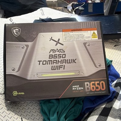 MSI MAG B650 TOMAHAWK WIFI ATX Motherboard AMD AM5 DDR5 HDMI WiFi Gaming